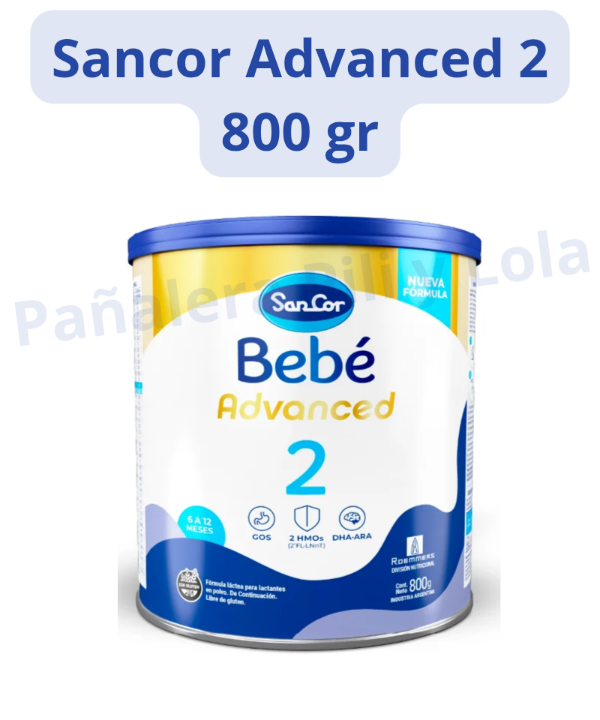 Producto - Leche Sancor Bebe 2 lata polvo 800 gr