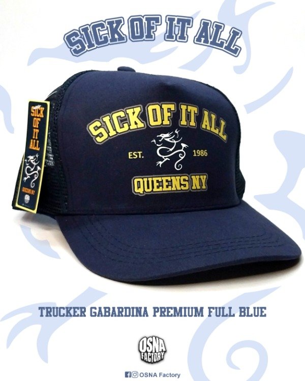 Producto - SICK OF IT ALL Trucker Gabardina Premium