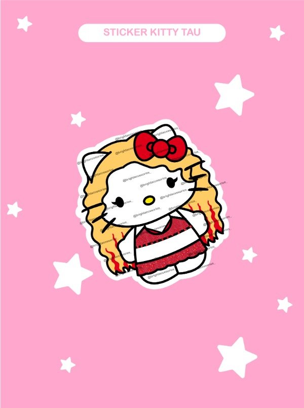 Producto - Sticker Kitty Tau (K4OS)
