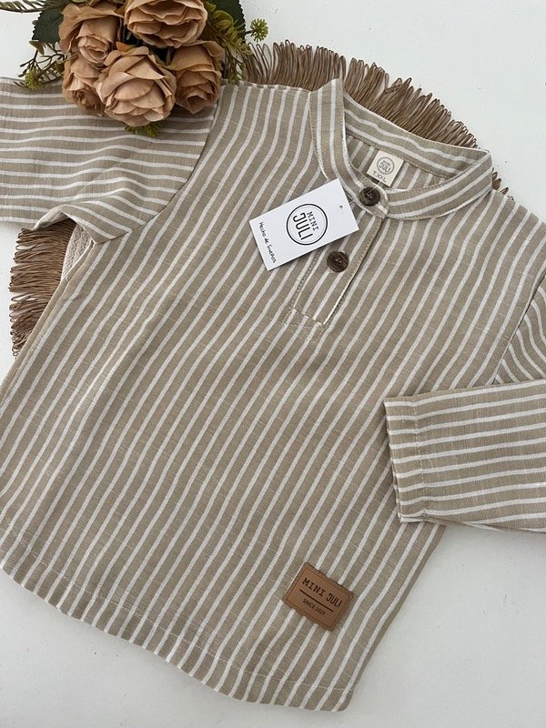 Producto - CAMISOLA ALFONSO RAYADA OPALO - 1