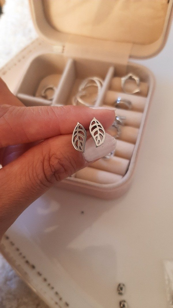 Producto - Aros hojas