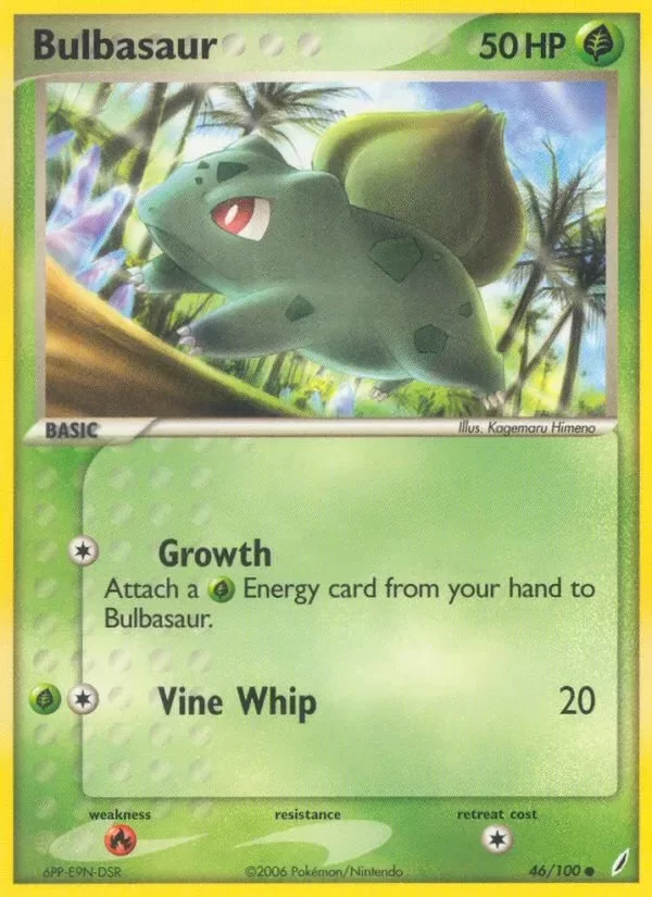 Producto - Bulbasaur (46/100) [EX: Crystal Guardians]