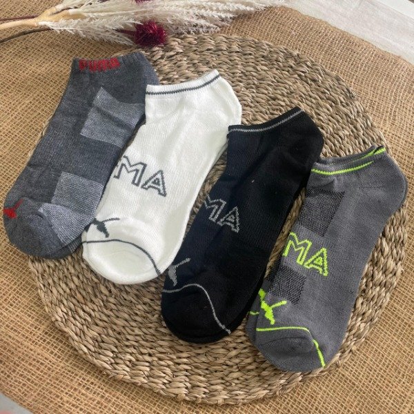 Producto - ART 8415- PUMA- Docena Media Soquete Algodon