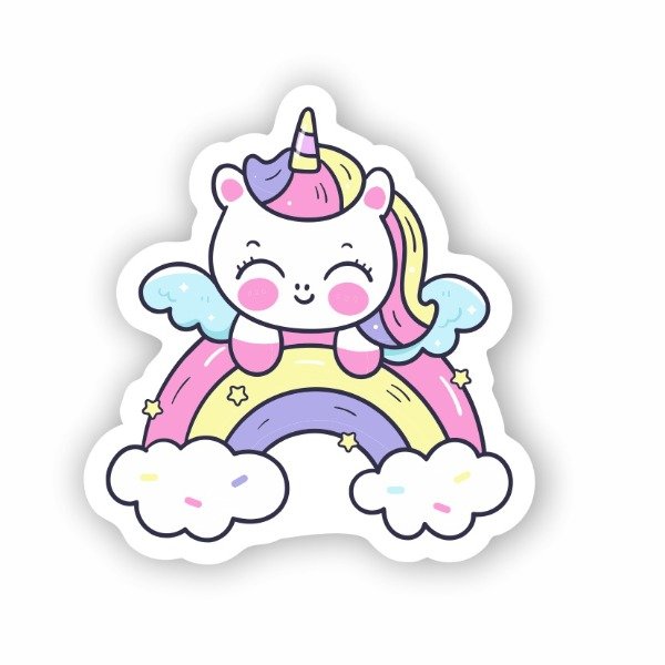 Producto - ST00140 Unicornio en un arcoiris
