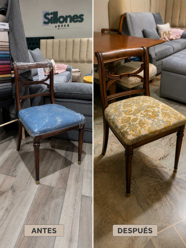 Producto - Retapizado de sillas