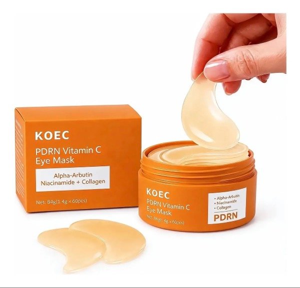 Producto - Koec parches para ojeras con vitamina C x60 unidades - 0