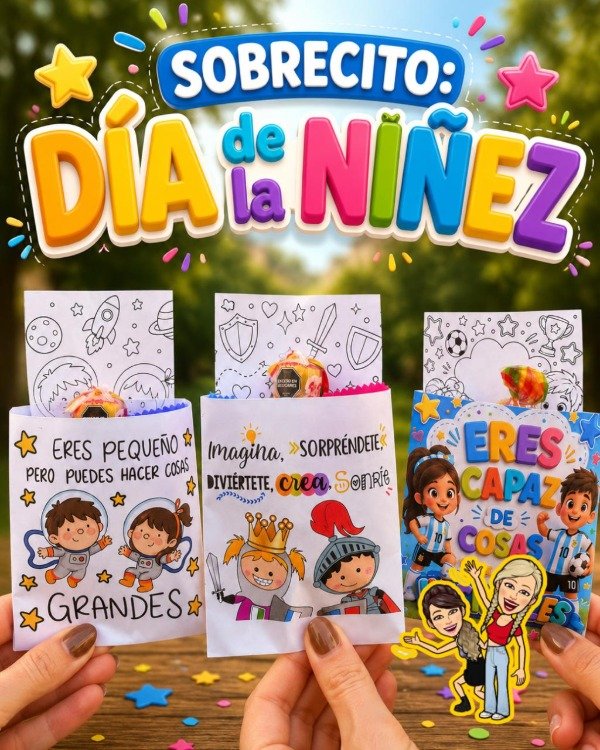Producto - SOBRECITO. DÍA DE LA NIÑEZ