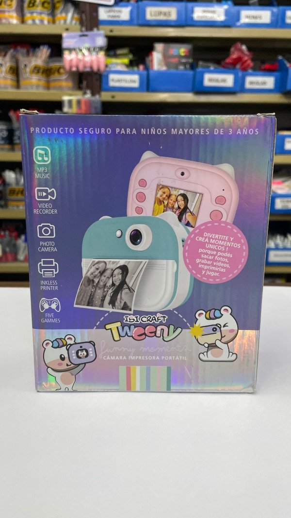 Producto - Cámara e Impresora térmica Tweeny "Ibi Craft"