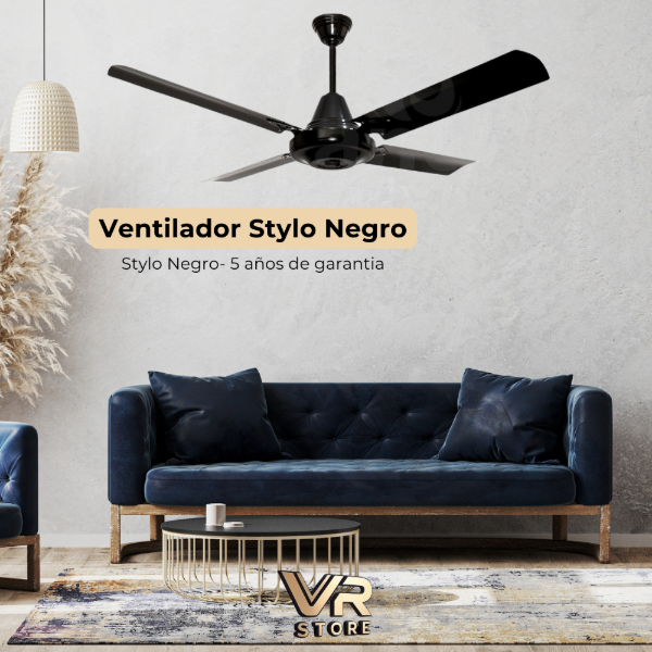 Producto - Ventilador de techo Stylo con porta palas