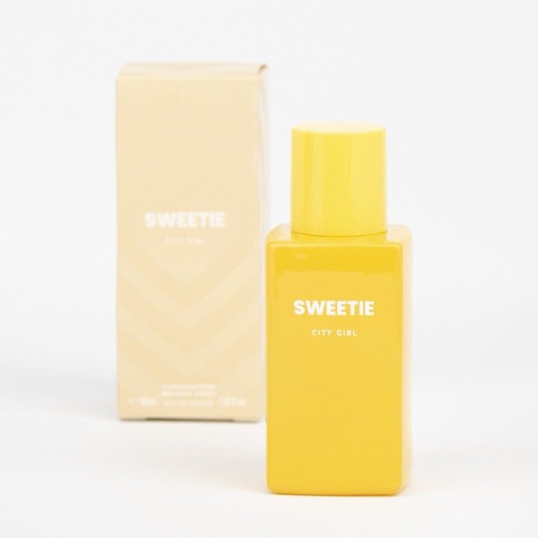 Producto - Perfume Sweetie amarillo citrico frutal dulce 30ml - City Girl