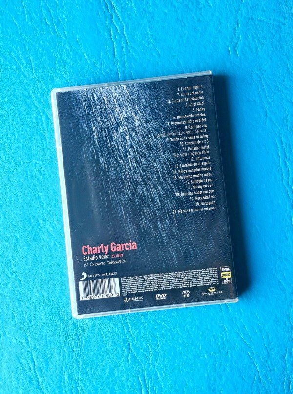 Producto - CHARLY GARCIA ''El Concierto Subacuático'' - 1