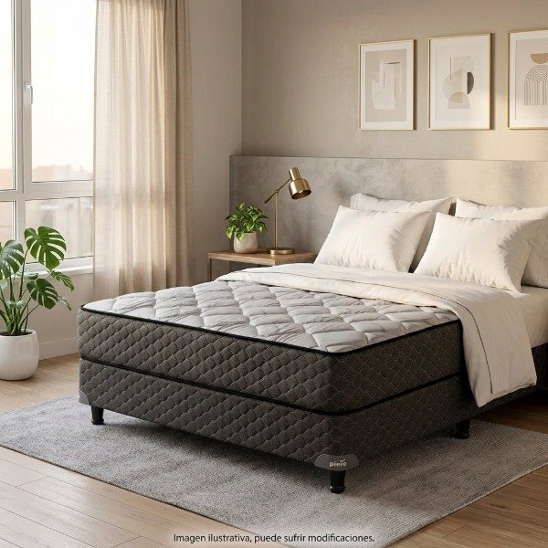 Producto - Sommier y Colchón Piero Nova 190x140 - 0