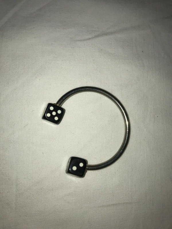 Producto - Vintage game dice bracelet.