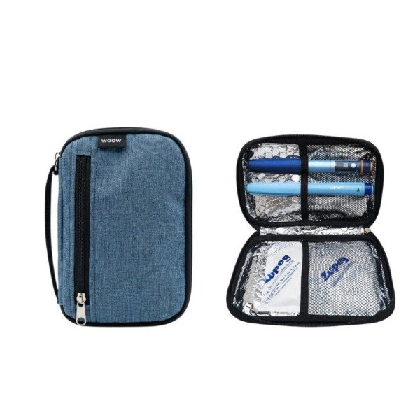 Producto - ESTUCHE CONTENEDOR con gel refrigerante - AZUL - 0