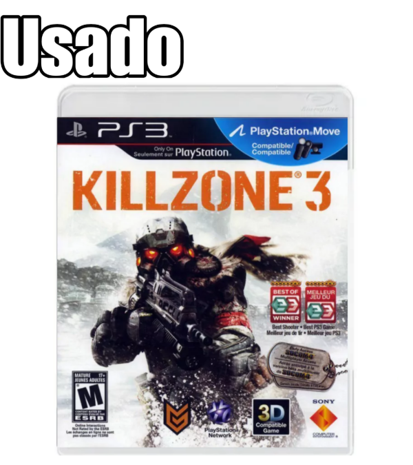Producto - Killzone 3 Juego Usado Físico PS3