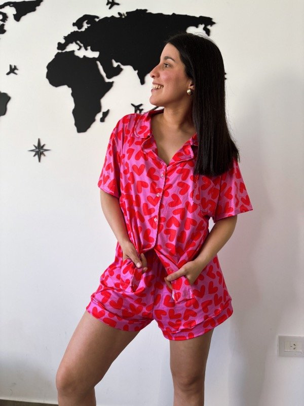 Producto - Camisero Hearts corto