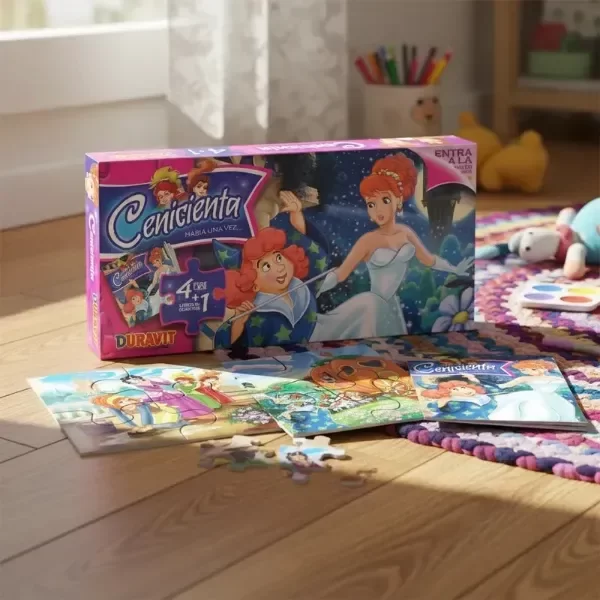 Producto - Puzzle + cuento Cenicienta Duravit