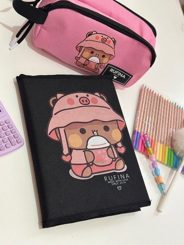 Producto - Cubre cuaderno Osito Kawaii