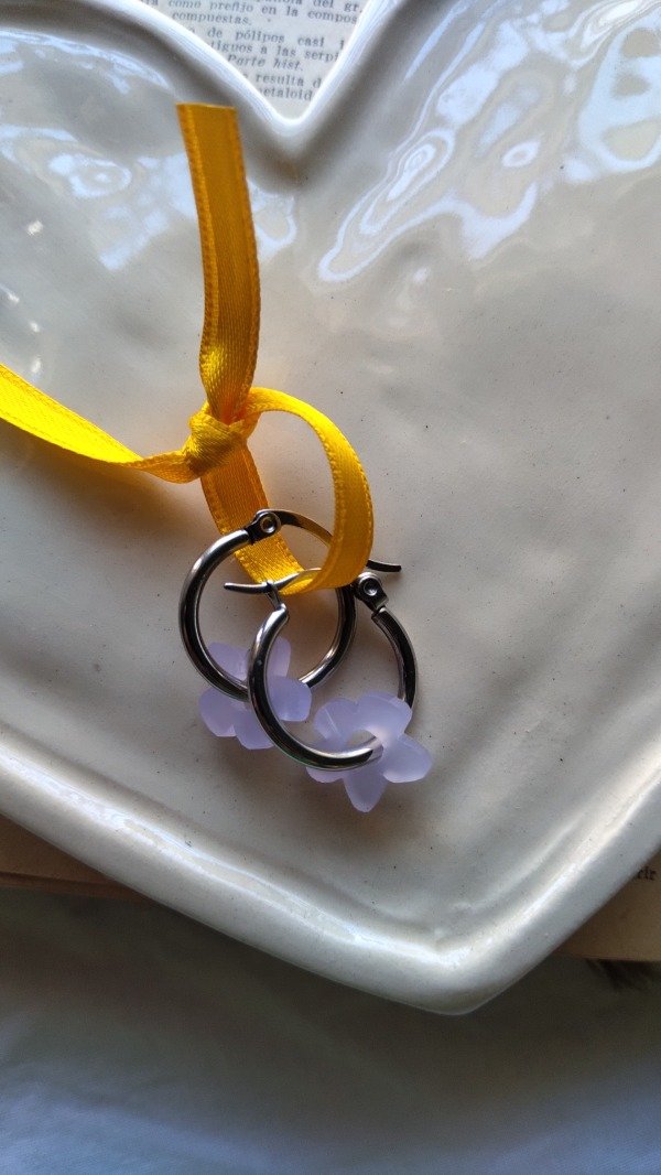 Producto - Aros Dafne (Lilas)