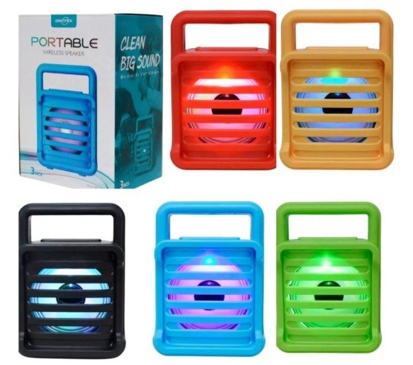 Producto - PARLANTE 3pulgadas COLORES