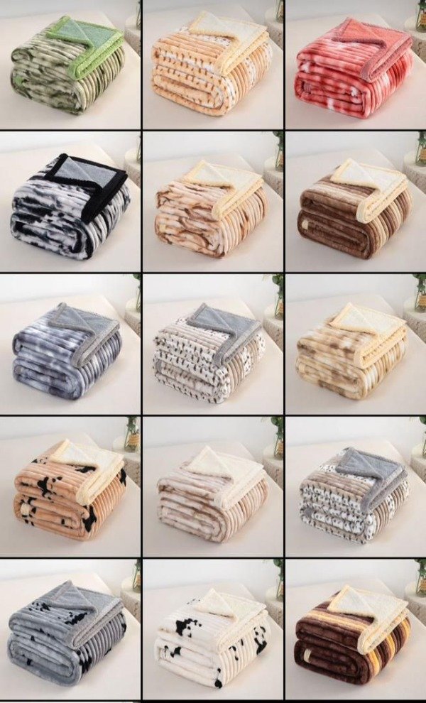 Producto - MANTA CON CORDERO ANIMAL PRINT SANTEL