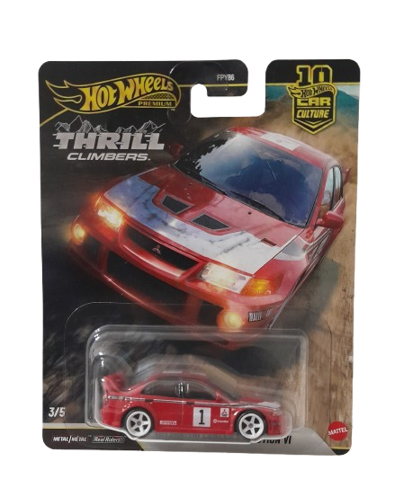 Producto - Hot Wheels Thrill Climbers Mitsubishi Lancer Evolution VI 1/64