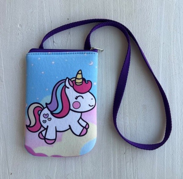 Producto - Carterita Neopren - Unicornio
