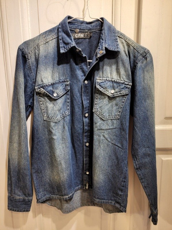 Producto - Camisa CFN denim azul Talle 12 años - PRECIO: 7X