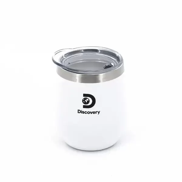 Producto - MATE CON TAPA DISCOVERY 280ML BLANCO (18500)