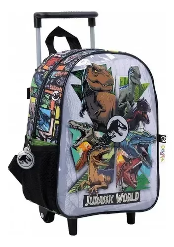 Producto - Jurassic World Mochila Con Carro 12 Wabro (3)