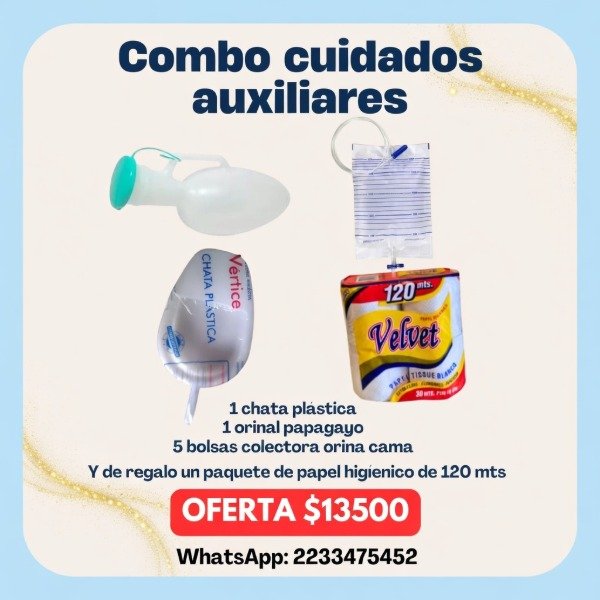 Producto - COMBO CUIDADOS AUXILIARES