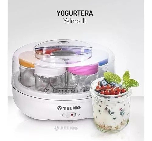 Producto - YOGURTERA YELMO YG-1700 7 FRASCOS