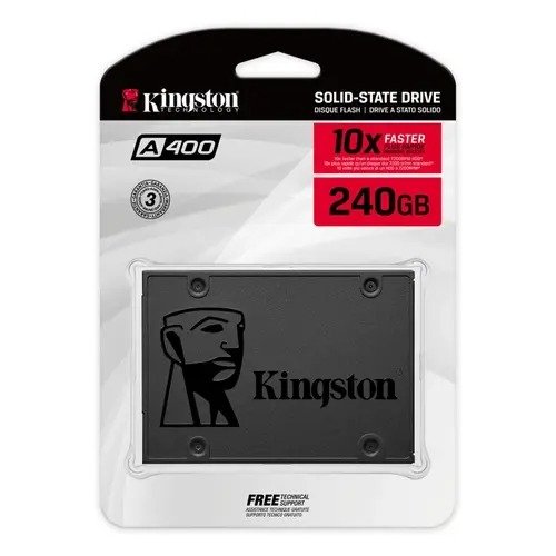 Producto - Disco Interno SSD KINGSTON A400 240GB 2.5 SATA 3.0 500MB