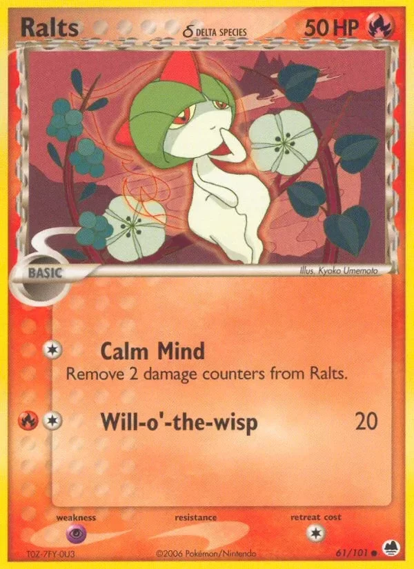 Producto - Ralts (61/101) (Delta Species) [EX: Dragon Frontiers]