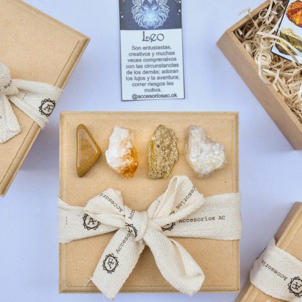 Producto - kit de piedras Leo