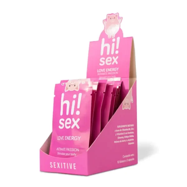 Producto - Hi! Sex - LOVE ENERGY - 1 blíster x2 cápsulas