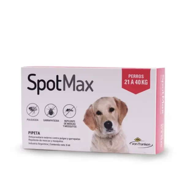 Producto - Pipeta SPOTMAX perro de 21 a 40kg