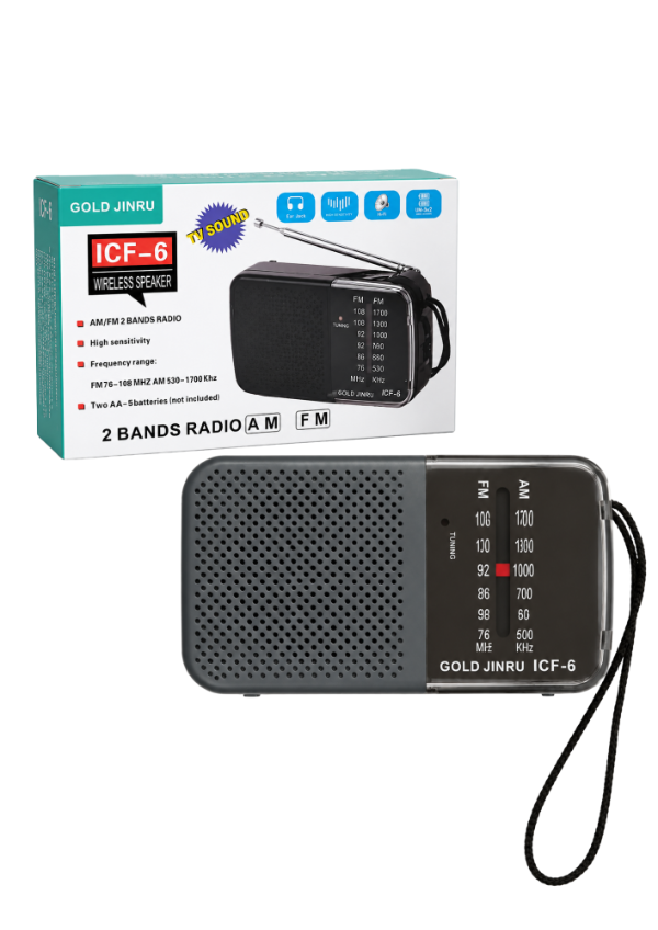 Producto - RADIO AM-FM ICF-6