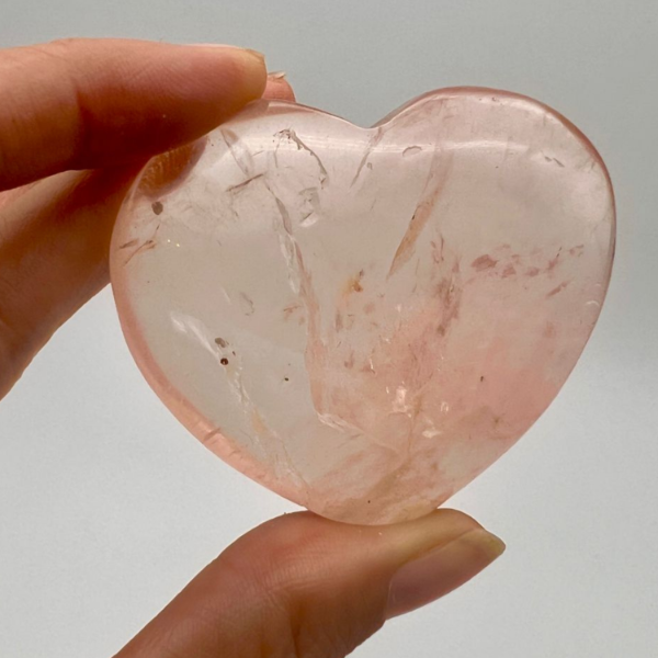 Producto - Corazon bombe Cuarzo rosa