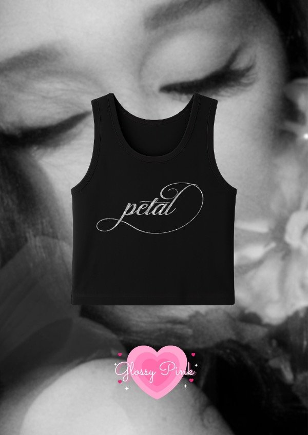 Producto - Tank Top Petal - VINILO TEXTIL GLITTER