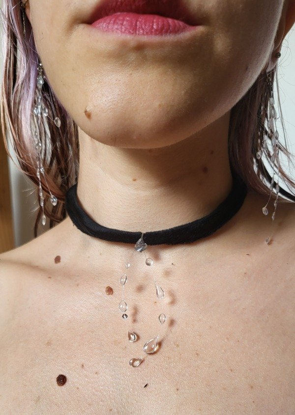 Producto - Choker Aqua