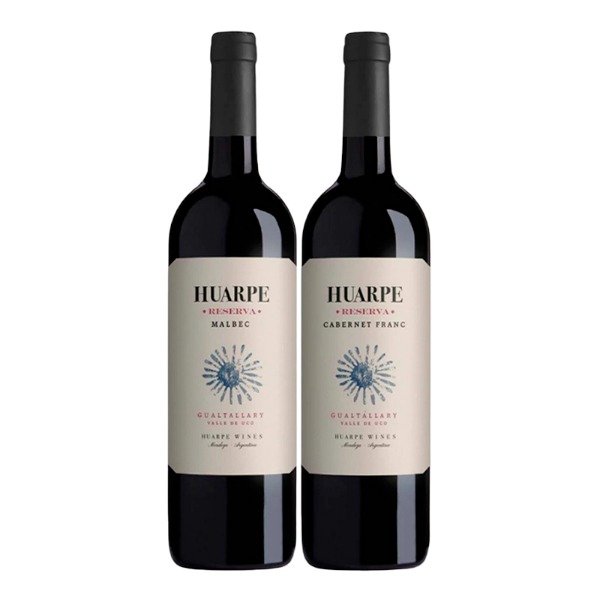 Producto - HUARPE RESERVA MALBEC + HUARPE RESEVA CABERNET FRANC
