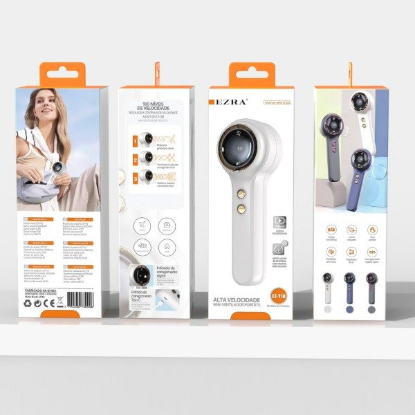 Producto - Mini Ventilador de Mano Portátil  EZ-Y10.