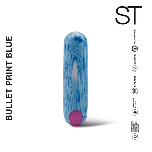 Producto - Bullet print Blue Sex Teraphy