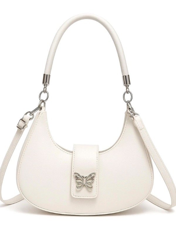 Producto - Cartera butterfly blanca