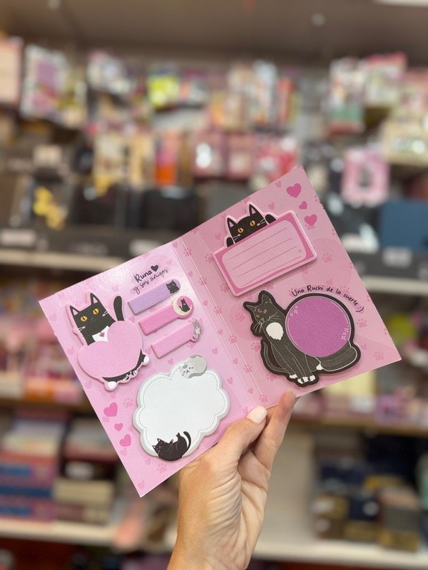 Producto - Notas autoadhesivas gatitos