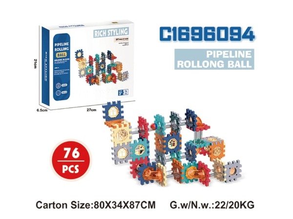 Producto - BLOQUES PARA ARMAR 182 PIEZAS - MG1445896