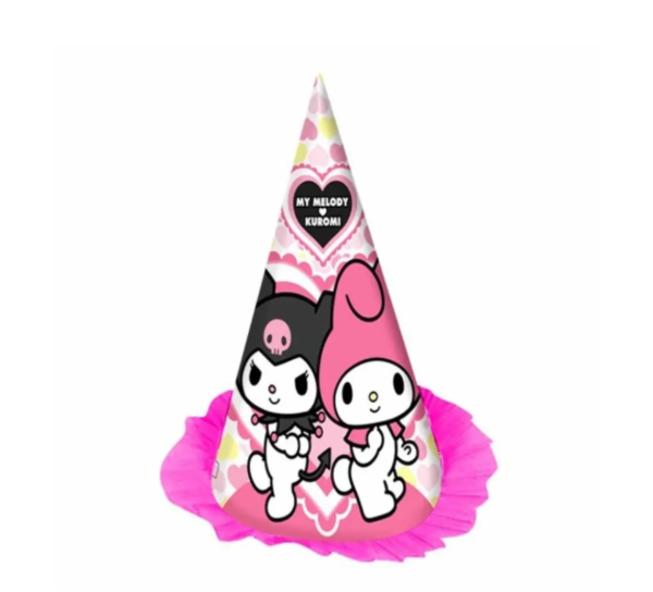 Producto - Bonete kuromi y My melody