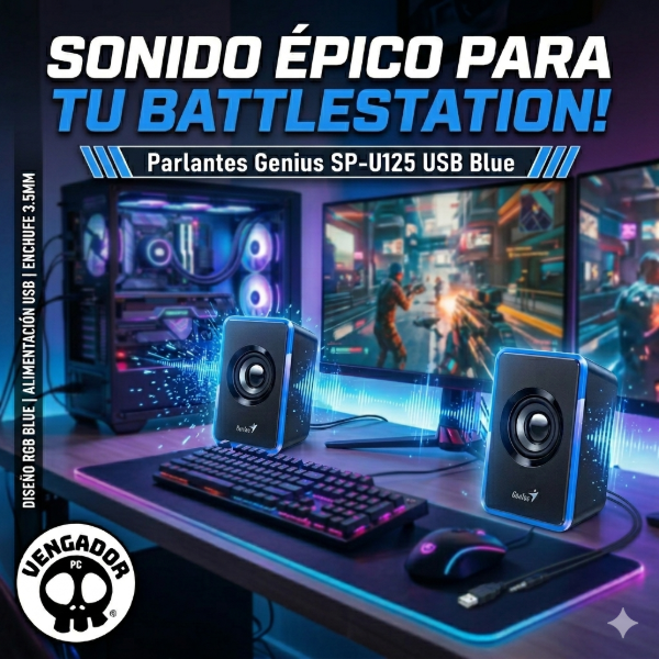 Producto - Parlantes Genius SP-U125 USB