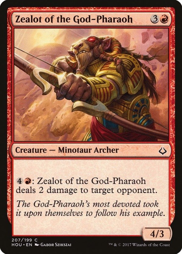 Producto - Zealot of the God-Pharaoh  Hour of Devastation
